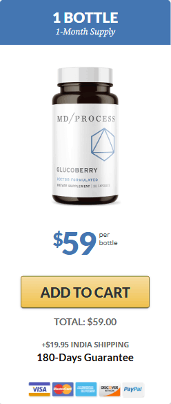 GlucoBerry Add to Cart 1 bottle